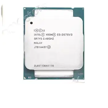 Intel Xeon E5 2676 V3) CPU E5-2676V3 SR1Y5 2,4 GHZ 30 M 12-JEDRA LGA 2011-3 Procesor