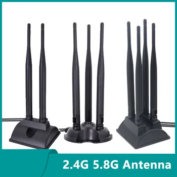 4*4 3*3 2*2 Kabel Za 2,4 G 5.8 G Dual Band Omni WiFi Notranja Zunanja Antena Za Usmerjevalnik Z TS9 SMA RPSMA SMA