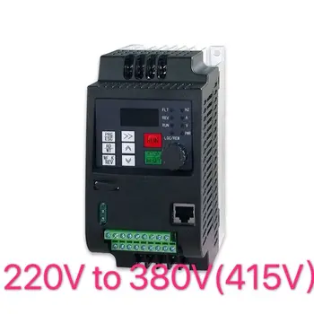 VFD 2.2 KW, 220V enofazni Vhod in Izhod 3-Faze 380V Frekvenčni Inverter Brezplačna dostava