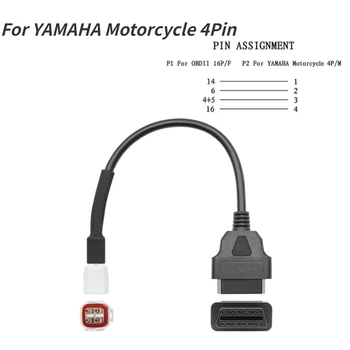 Za KTM OBD 2 Podaljšek OBD2 Priključek Motocikel Motobike za YAMAHA za SUZUKI za Ducati za Kawasaki za HONDA Moto