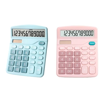 12-Mestni Namizni Kalkulator Z Dvojno Napajanje Zaslona Kalkulator Za Pisarniške In Gospodinjske Blaga Poslovne