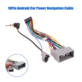 Android Avto Moč Navigacija Kabel 16PIN Spremenjen Line Adapter Za Honda Fit MESTO CRV/SSF JAZZ Pas Skladu Dodatki