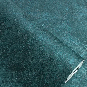 Temno modro-zelena Kovinski Marmorja Ozadje Industrijske Letnik Navaden Teksturirane Vinil Pav Zelena Stena Papir Za dnevno sobo v Ozadju