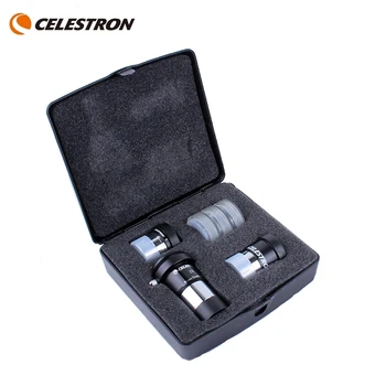 Celestron-ASTROMASTER Pribor Komplet, 2x Barlow Leča, 6 mm Ploss, 15 mm, Kellner Okular, #25 # 80A Filter, Luna Filter