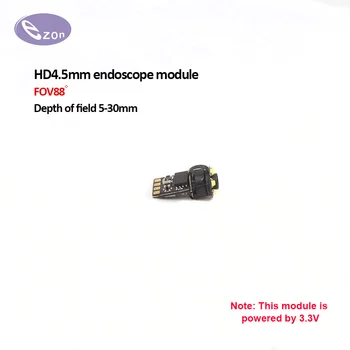 1MP USB4.5 mm endoskop modul ultra kratke dolžine 9.6 mm FOV88 industrijske plinovod pregled uporaba EZ-EN45S-RT