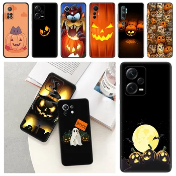 Pumpkin Halloween Primeru Telefon Za Redmi Opomba 12 5G K50 Ultra Xiaomi 13 Pro Lite 12 12t 12s 12x 12c X5 Kamere Zaščitni Pokrov