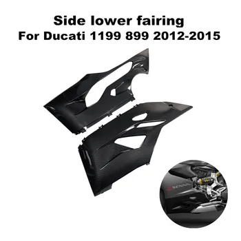 Primerna za Ducati Panigale 899 1199 /S2012-2015 Motocikel Visoko kakovostne ABS vbrizgavanje oblikovani levi in desni spodnji strani plošče