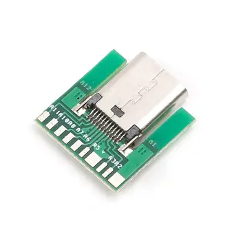 E9LB USB 3.1 Tip C Ženski Vtičnice Priključek Priključite SMT Tip S PC Odbor DIY 24pin