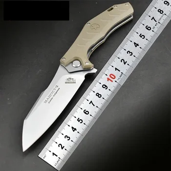 G10 Ročaj HOKC Folding Nož Ribolov, Planinarjenje Potovanja Nož Izvajanje Nujnih Reševalnih Orodje Self-defense Oster Nož Odrezanje