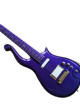 22 Prečke Električna Kitara Mali Princ Kovinska Barva 6-string Humbucker Označite Čista Vijolična Zapeljivo Custom-made Slog Barve