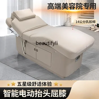 Kozmetični Salon Posebne Konstantno Temperaturo Ogrevanja Masaža Kavču Mikro Plastike Spa Večnamensko Medicinske Lepoto Tatoo Kavču