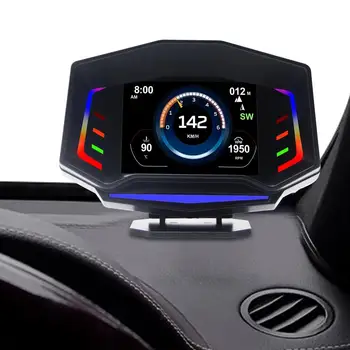 HUD Zaslonu Za Avtomobile OBD2 Digitalni GPS merilnik Hitrosti S Dvojni Način OBD2/GPS Obd2 Merilnik Prikaže Digitalna GPS merilnik Hitrosti S