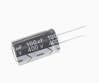 Neposredna vključitev aluminija elektrolitski kondenzator 400V100UF, obseg 18 * 30 MM, 10 kosov