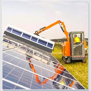 YG Visoko zmogljiv Robot Solarni Panel Čiščenje Stroja Roller Krtačo Sončne Energije v Nadzorni Plošči Čistilo Opreme za Prodajo