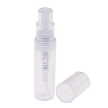 Mini Pregleden 2 ML Spray Plastično Steklenico, Spray Parfum Prazen Vzorec Steklenico, ki je Primerna Za Potovanja Stranka 360Pcs